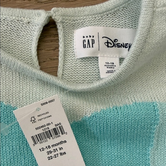 NWT Disney Gap Baby Elsa Frozen Knit Dress size 12-18 months - Picture 6 of 7